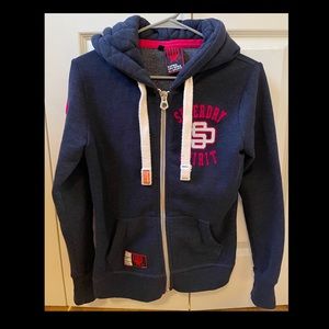 Superdry Zip Up Hoodie XS